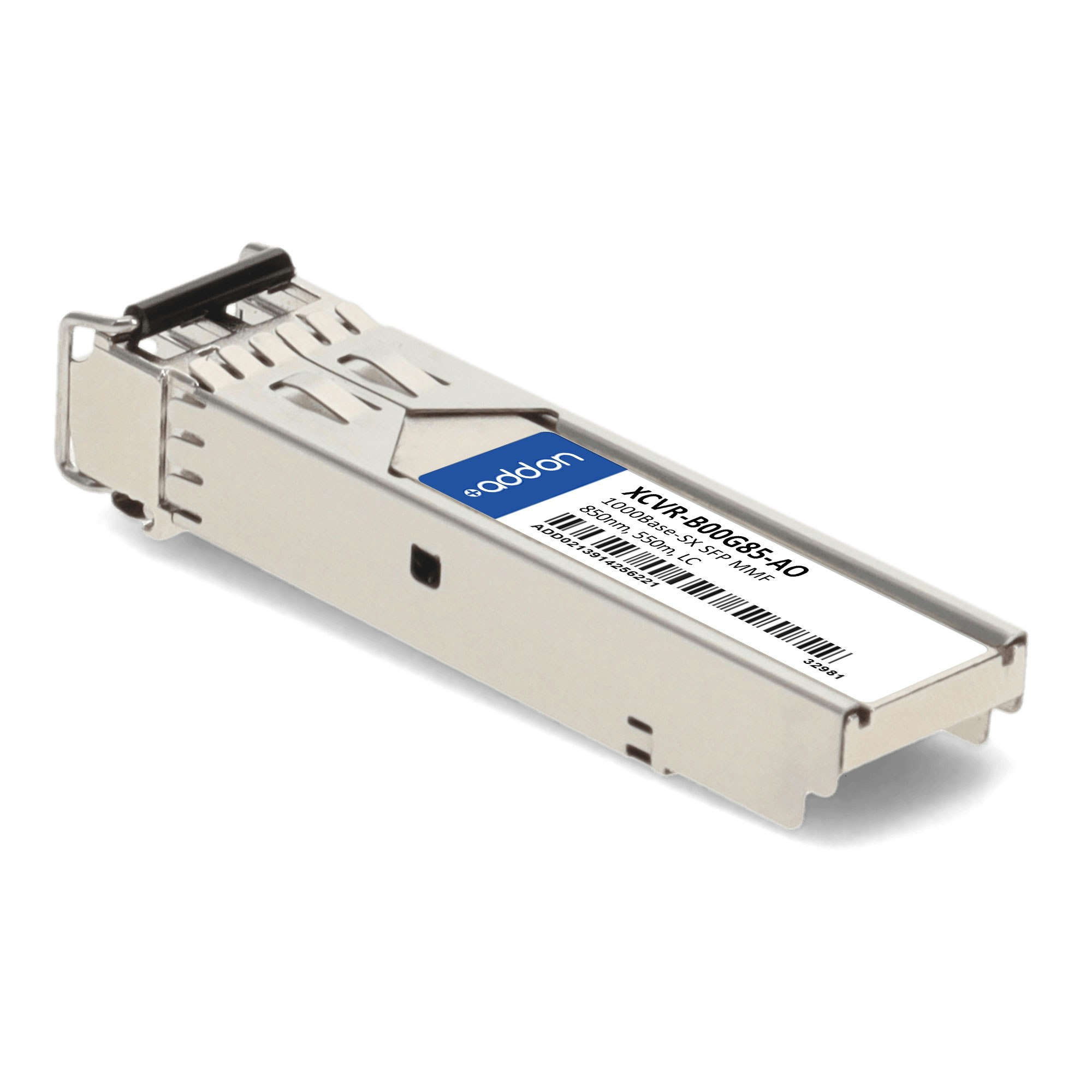 XCVR-A00G85 Ciena Compatible 1000Base-SX SFP 850nm 550m MMF transceiver 